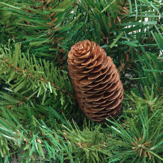 4ft. Unlit Dakota Red Pine Artificial Christmas Tree with Pinecones